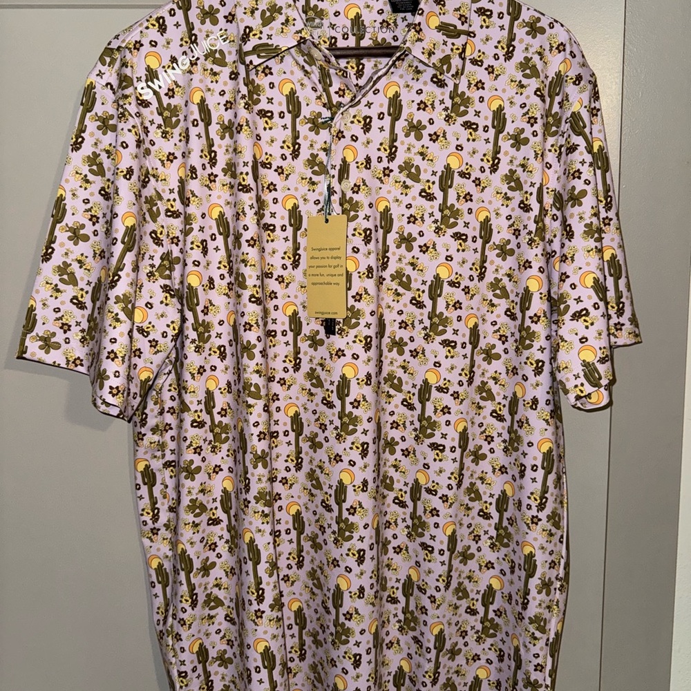 Swing Juice Lavender Men’s Polo